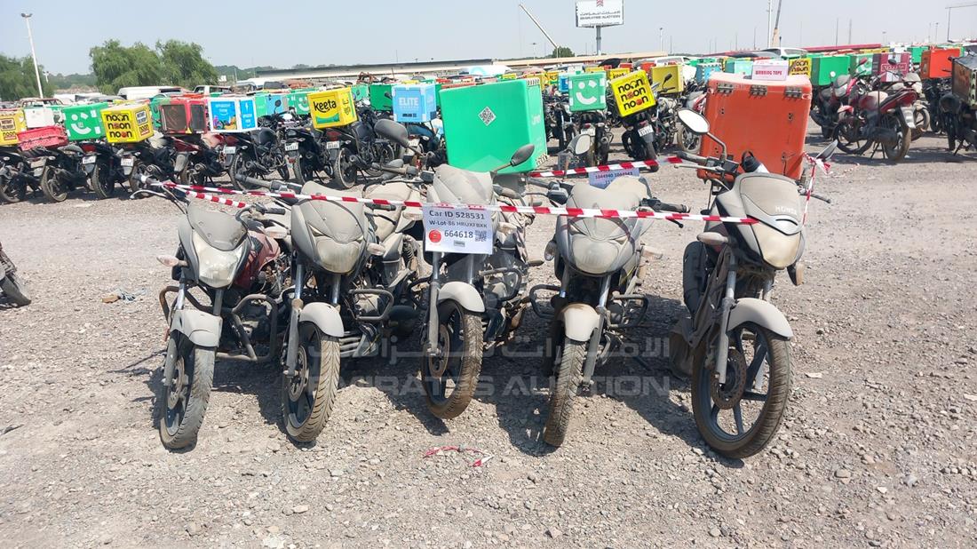 5 Motorbikes — Full Front View — Photo 1