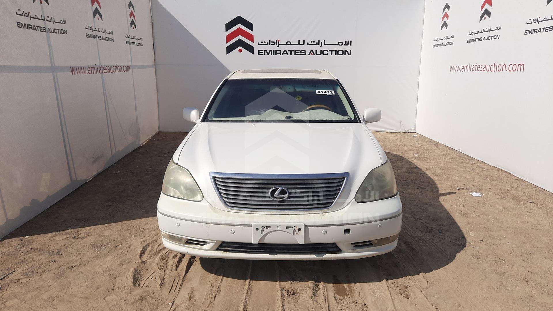 2005 LEXUS LS 430 VIN: JTHBN36F755014185