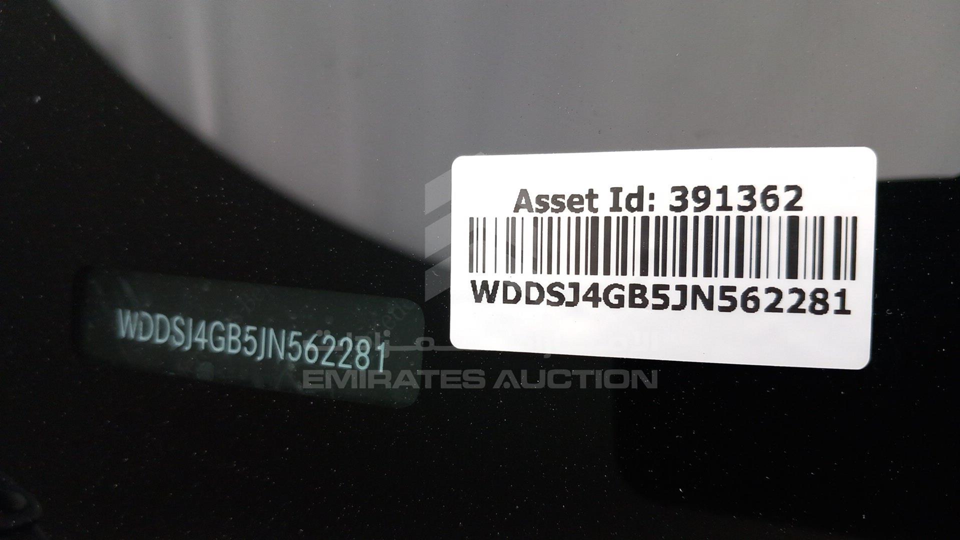 2018 MERCEDES CLA 250 VIN: WDDSJ4GB5JN562281