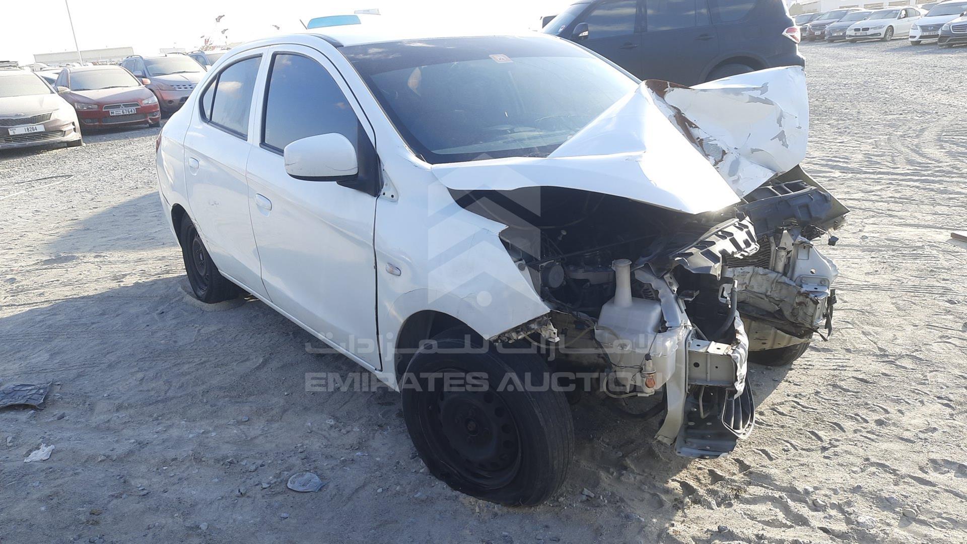 2014 MITSUBISHI ATTRAGE VIN: MMBSTA13AEH011732