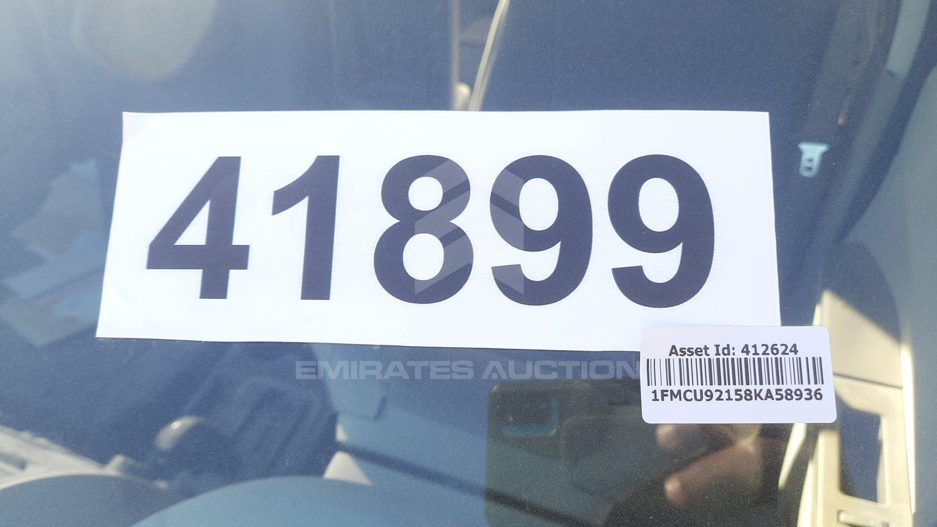 2008 FORD ESCAPE VIN: 1FMCU92158KA58936