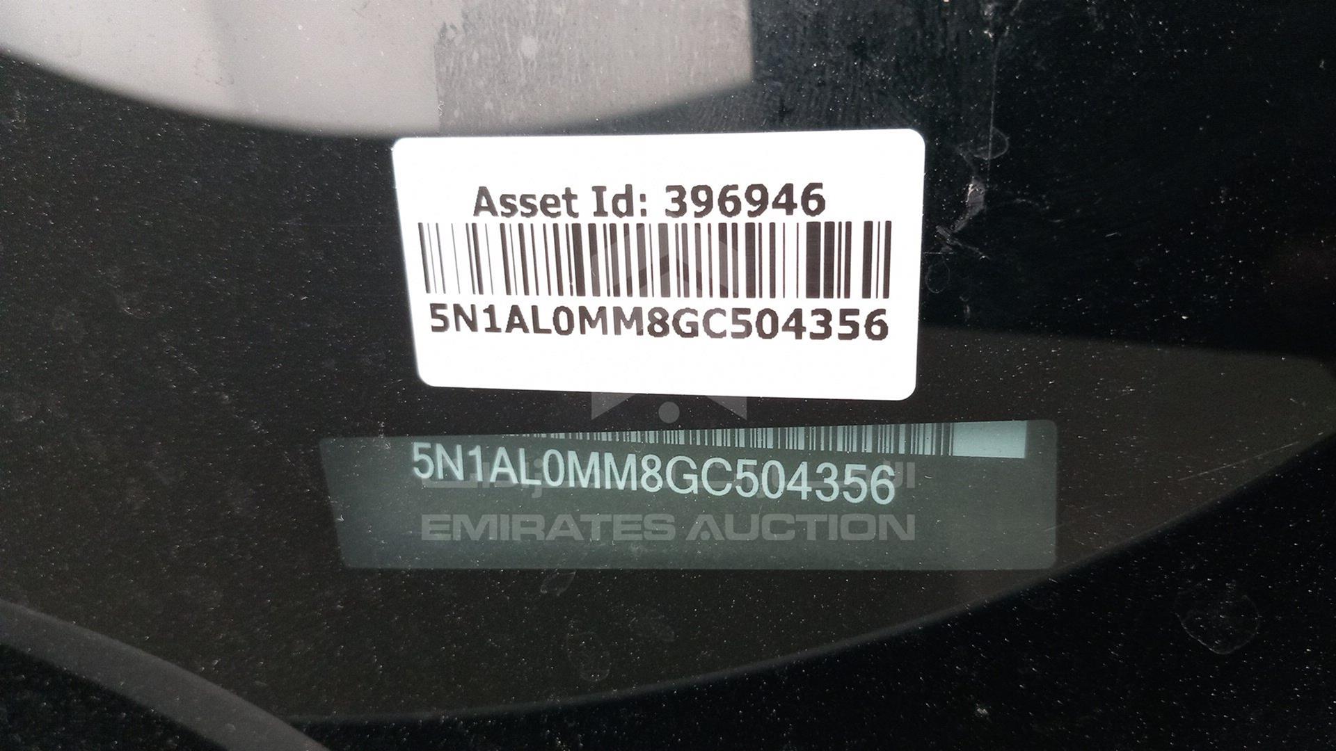 2016 INFINITI QX60 VIN: 5N1AL0MM8GC504356