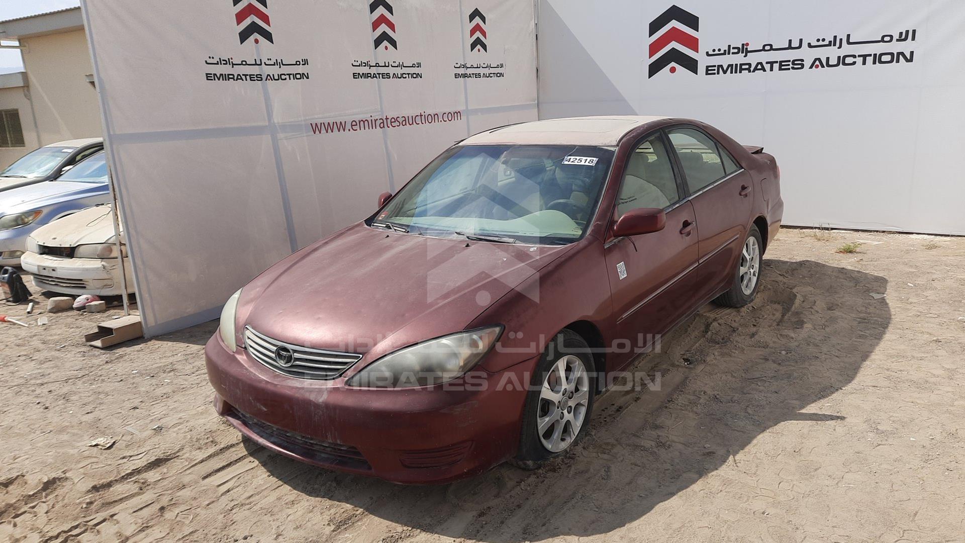 2005 TOYOTA CAMRY VIN: 4T1BE30K65U061846