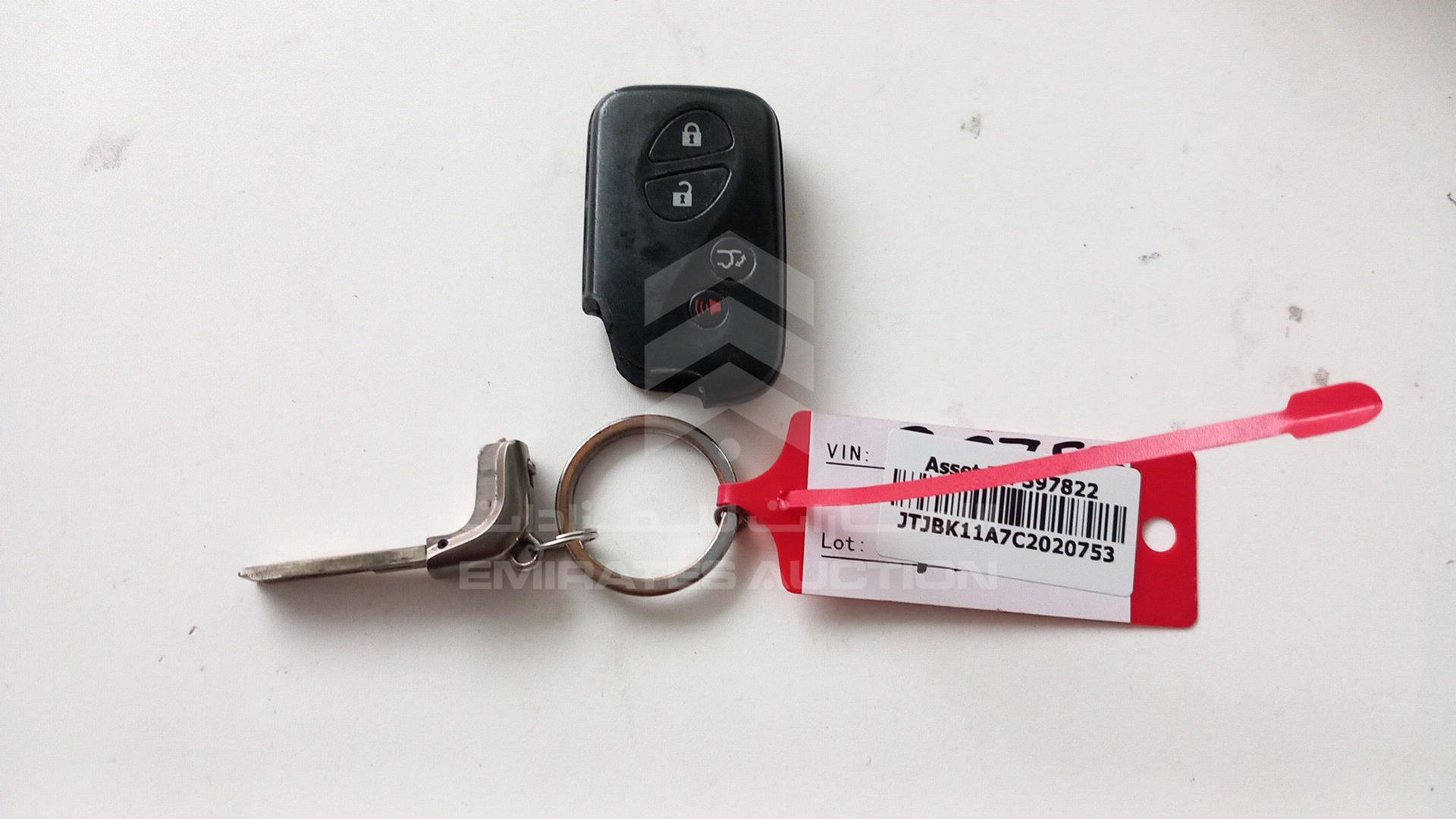 2012 LEXUS RX 350 VIN: JTJBK11A7C2020753