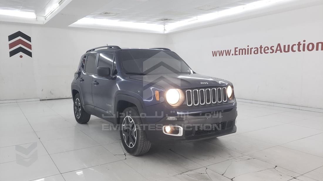 2017 Jeep RENEGADE for sale in UAE ZACCJBABXHPF88078 434327 Emirates Auction