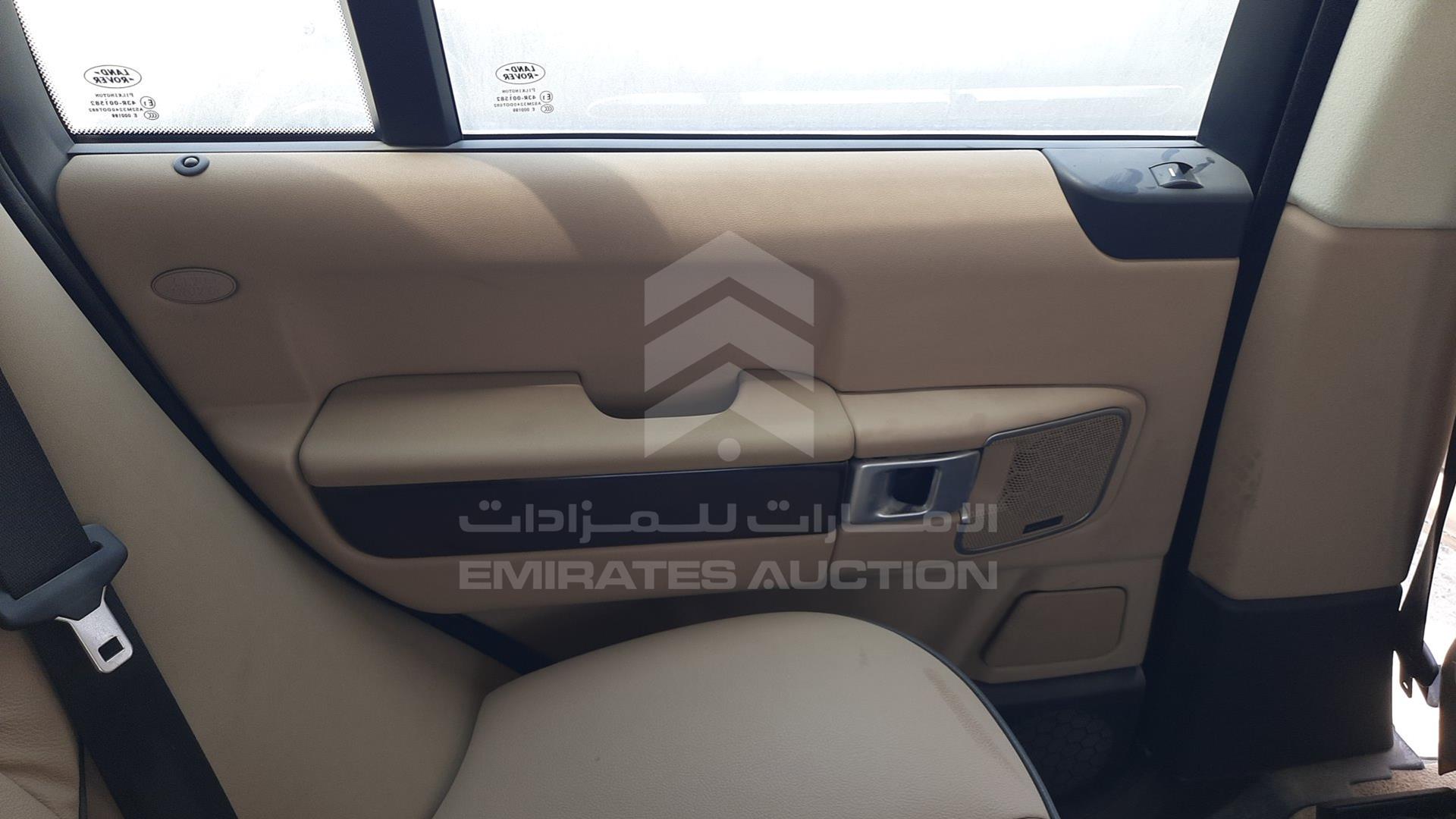 2007 RANGE ROVER HSE VIN: SALLMAM547A250156