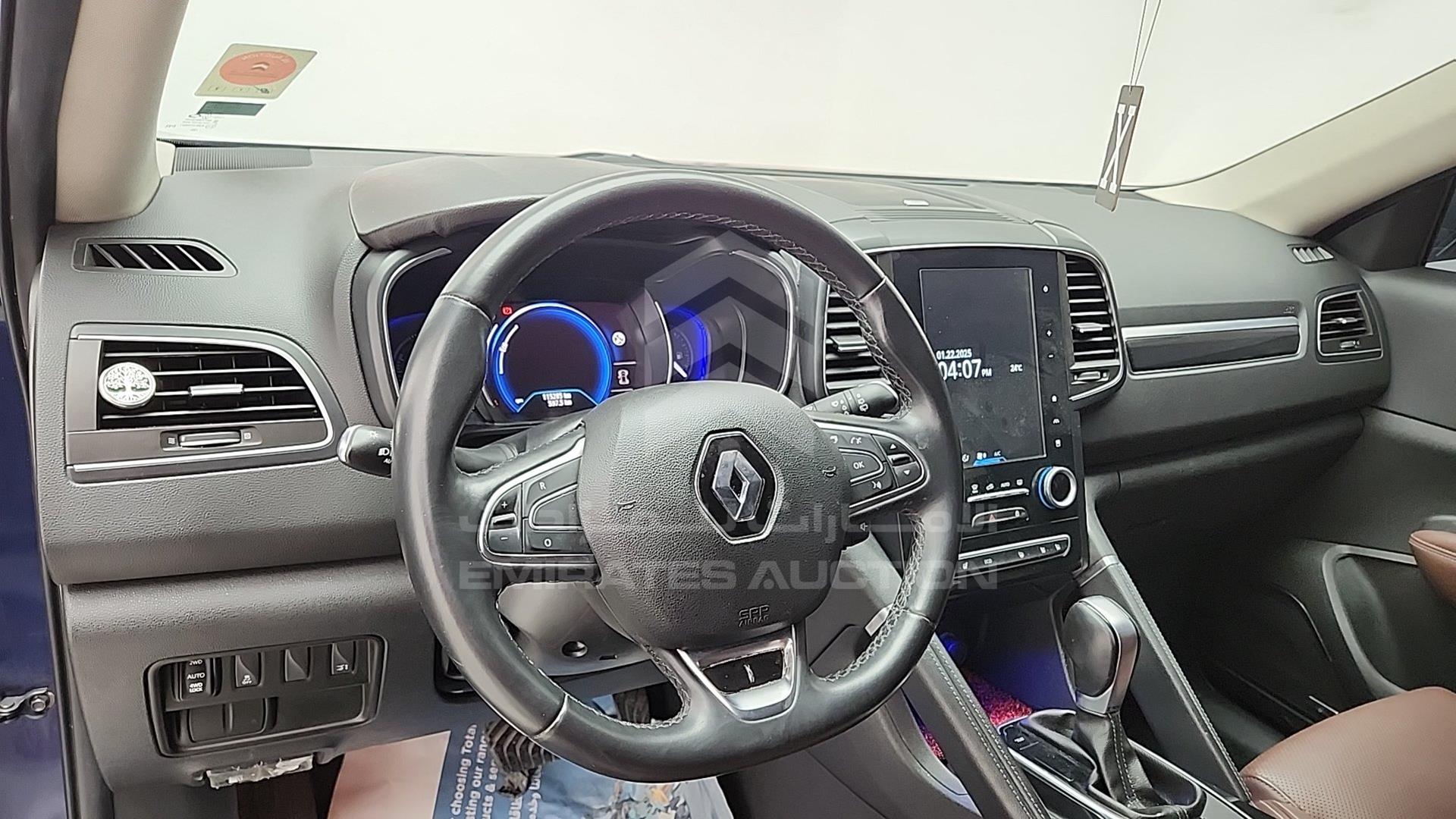 2019 RENAULT KOLEOS VIN: VF1HGRND6KC313309