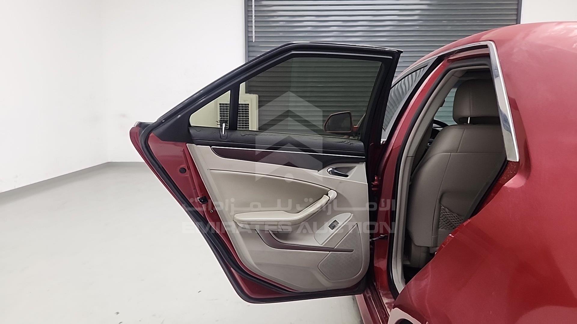2012 CADILLAC CTS VIN: 1G6D95E58C0136408