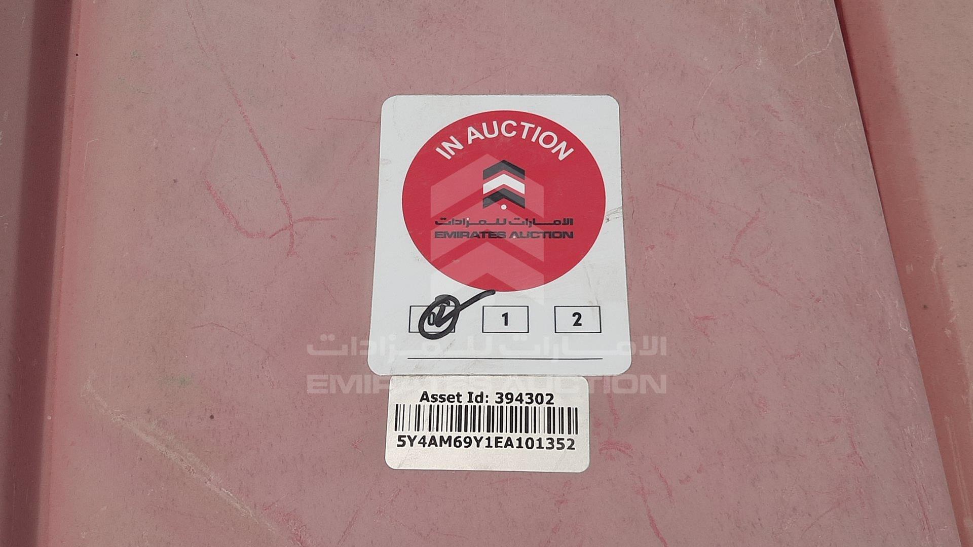 2014 YAMAHA --- VIN: 5Y4AM69Y1EA101352