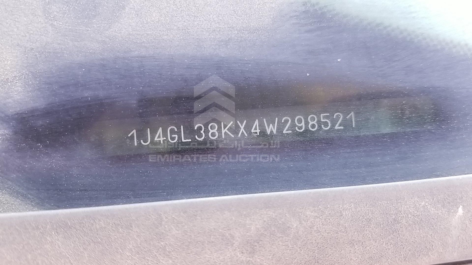 1J4GL38KX4W298521 - 2004 Jeep Cherokee - #343913