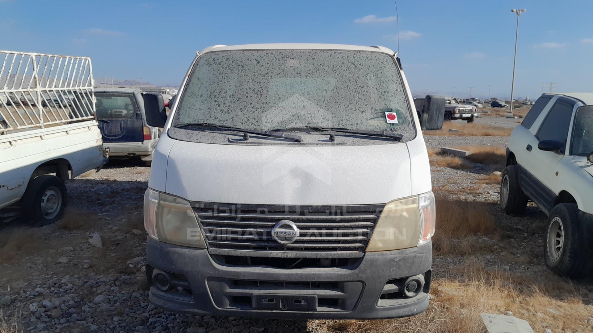 2008 NISSAN URVAN VIN: JN6AE54S88X002741