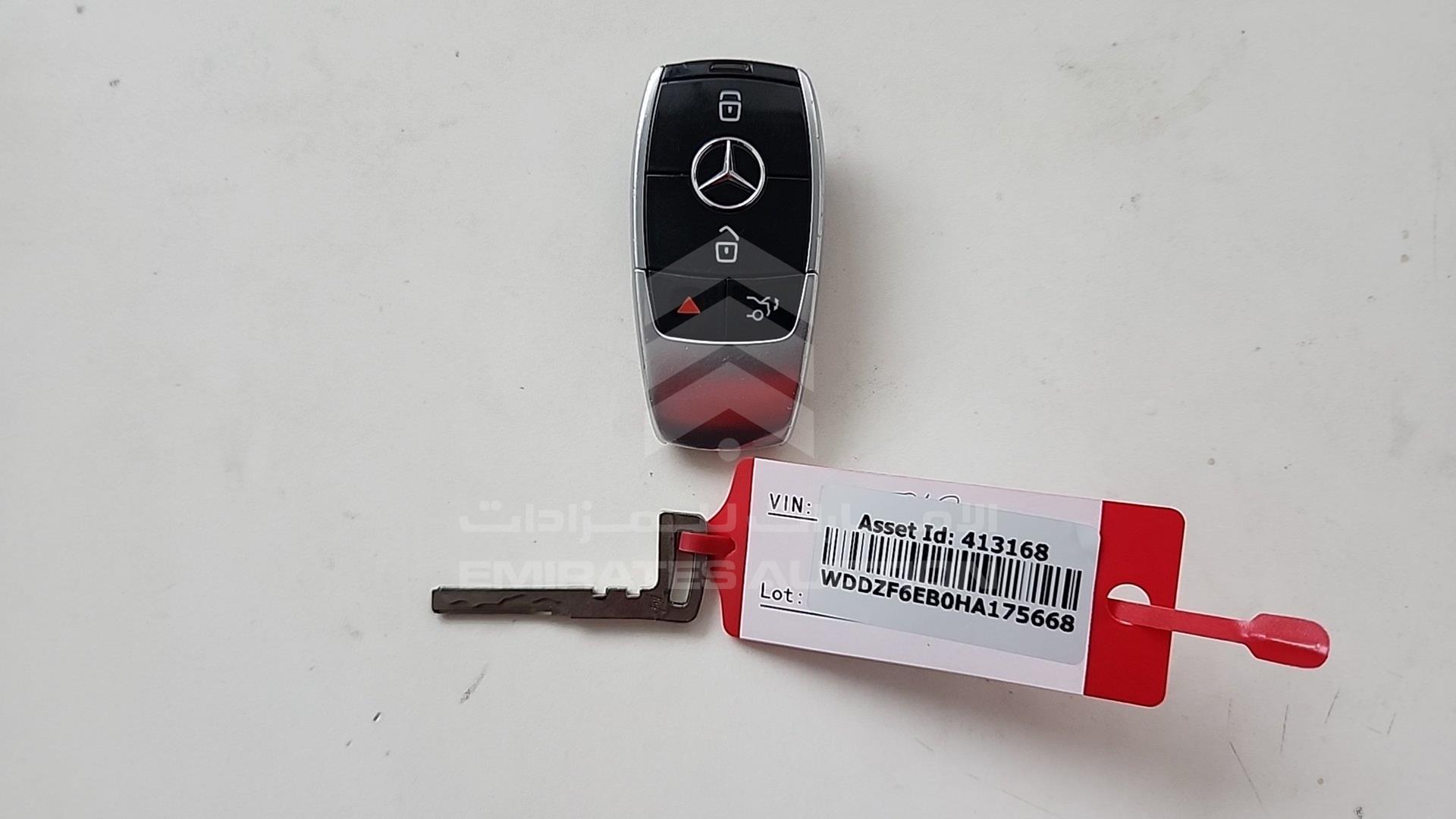 2017 MERCEDES E 43 VIN: WDDZF6EB0HA175668