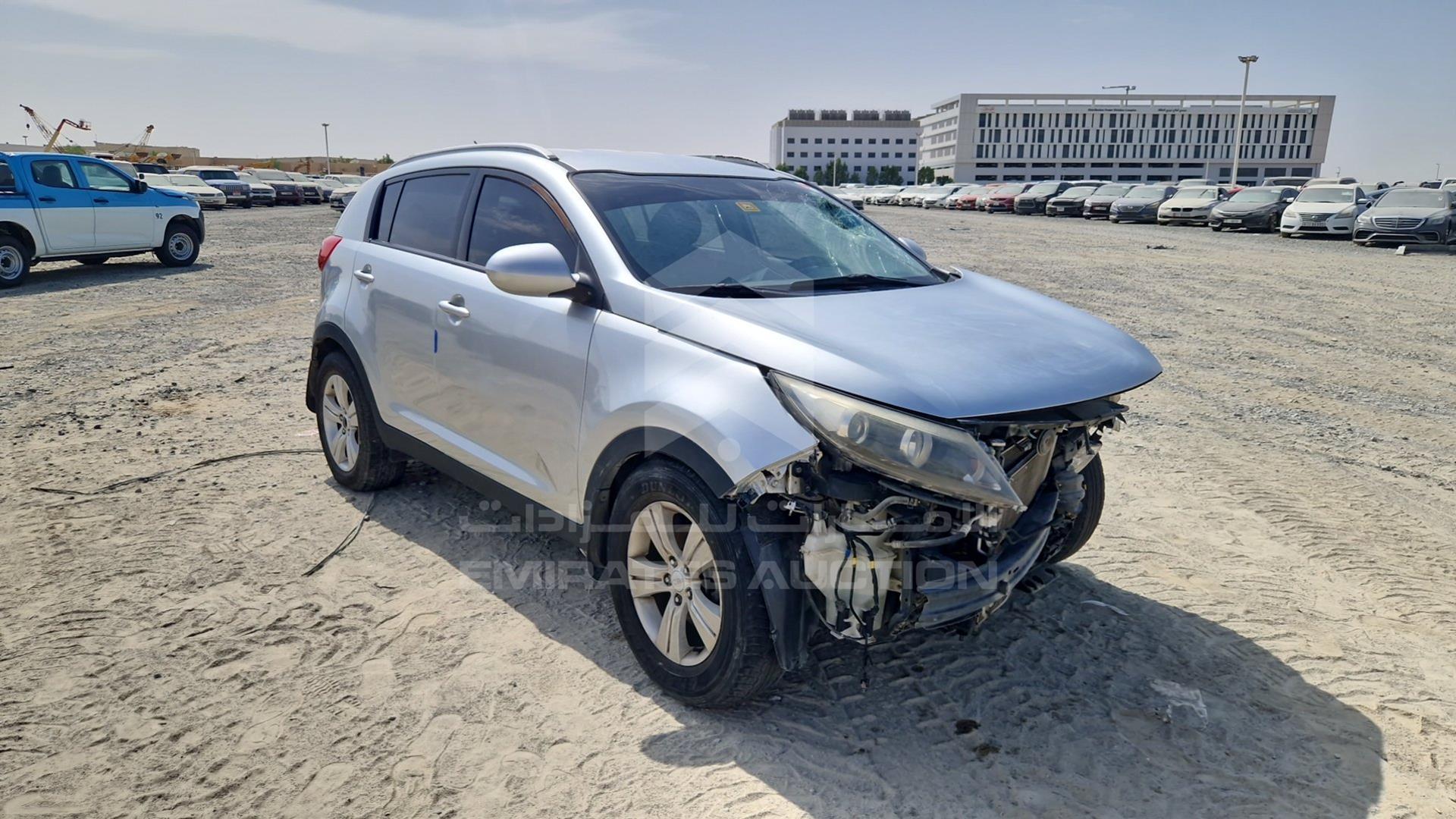2011 KIA SPORTAGE VIN: KNAPB8116B7030318
