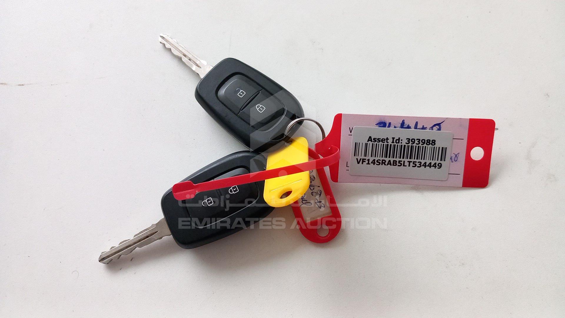 2020 RENAULT SYMBOL VIN: VF14SRAB5LT534449