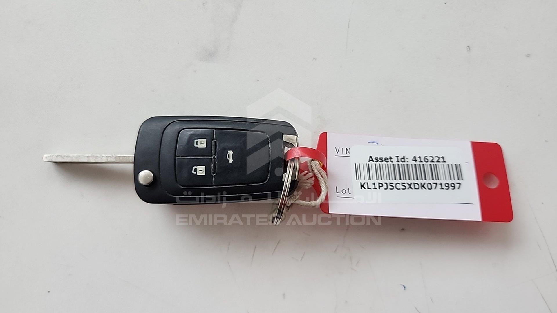 2013 CHEVROLET CRUZE VIN: KL1PJ5C5XDK071997