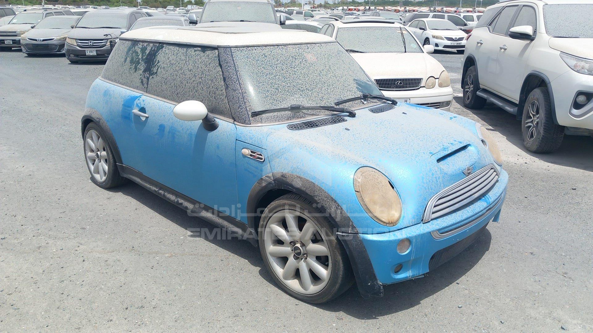 2003 MINI COOPER VIN: WMWRE31023TD08895