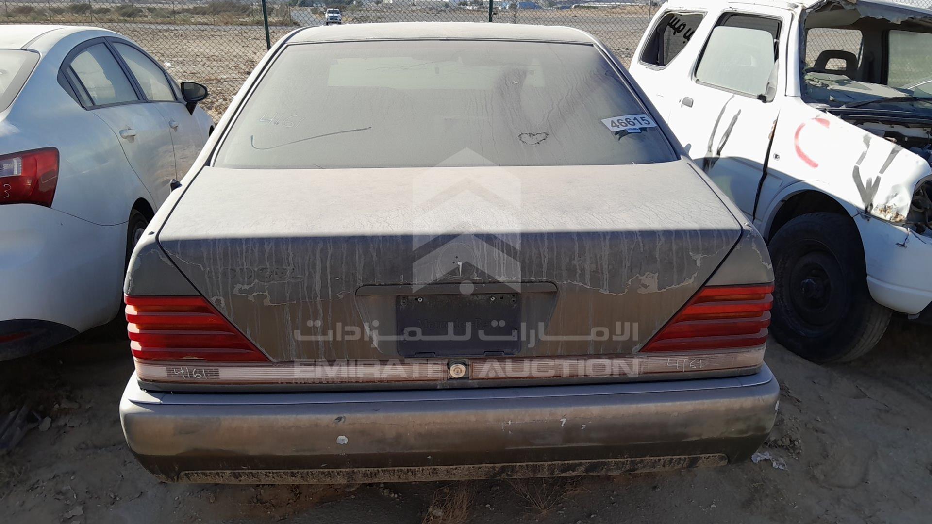 1992 MERCEDES SEL 600 VIN: WDB1400571A041325
