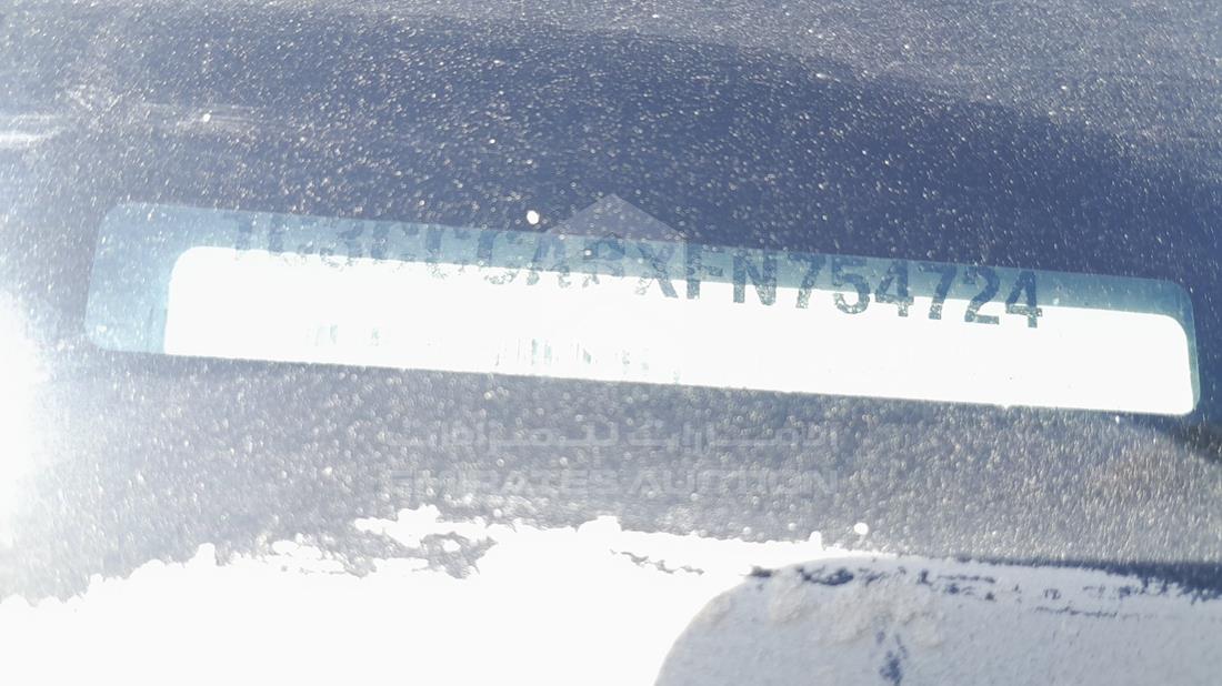 2015 Chrysler 200 — VIN on Frame — Photo 3