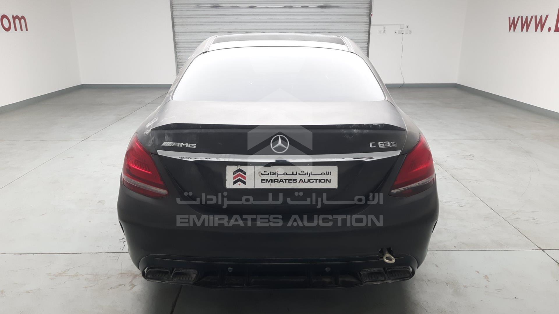 2019 MERCEDES C 63 AMG VIN: WDD2050871R490727