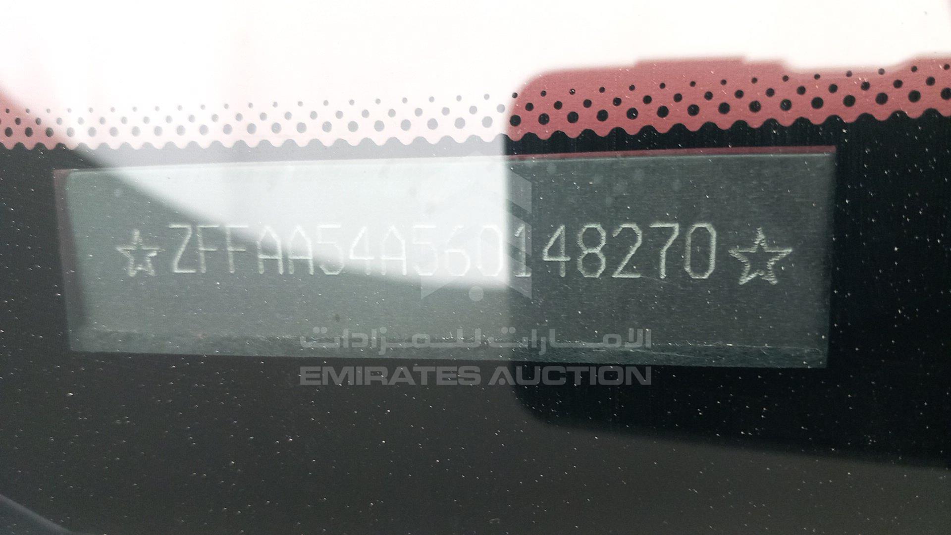 2006 FERRARI 612 VIN: ZFFAA54A560148270