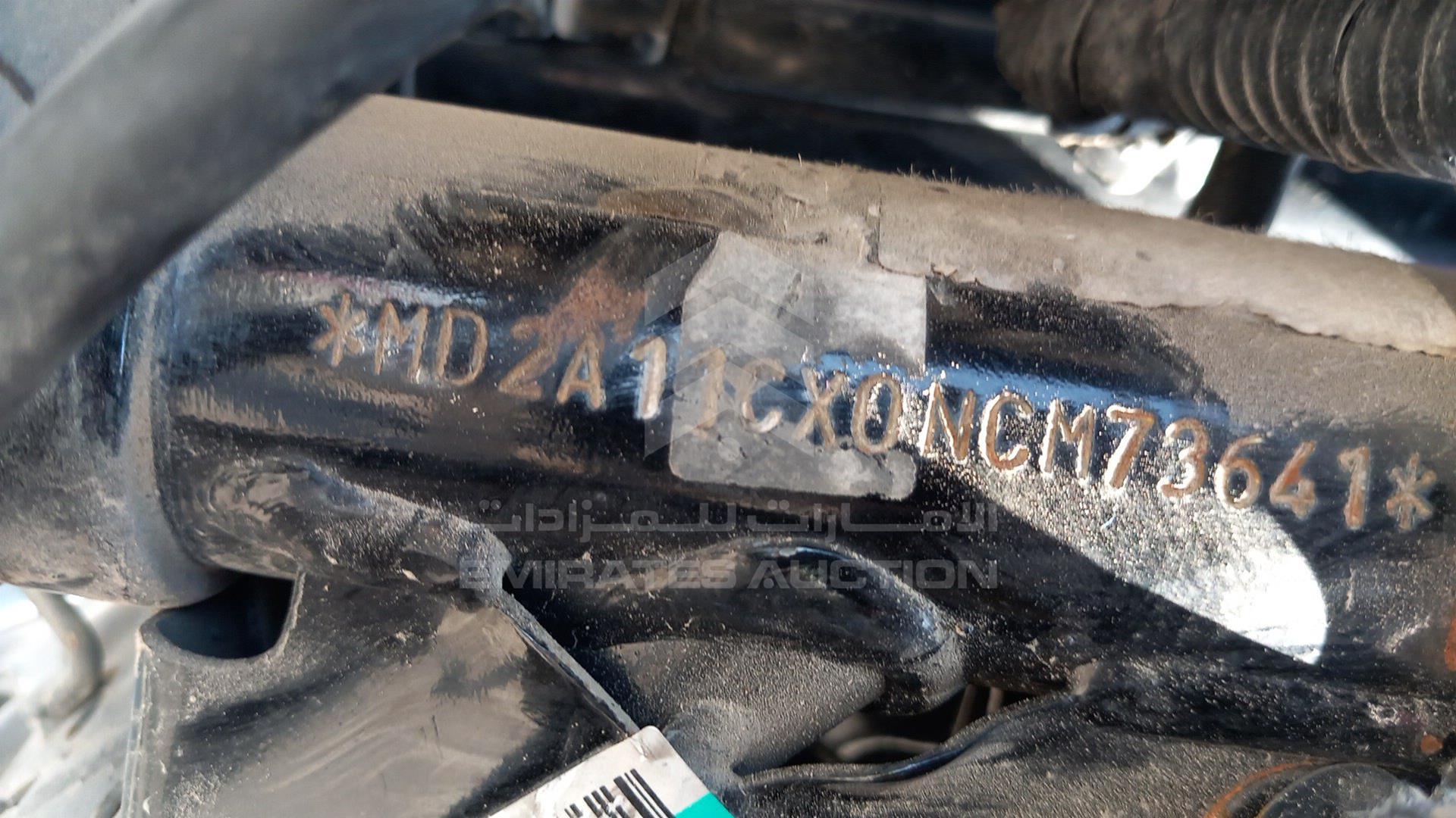 2022 BAJAJ 150 CC VIN: MD2A11CX0NCM73641