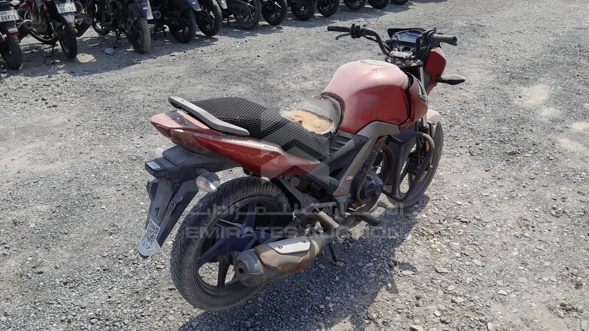 2016 HONDA UNICORN 160 VIN: ME4KC2034G8002078