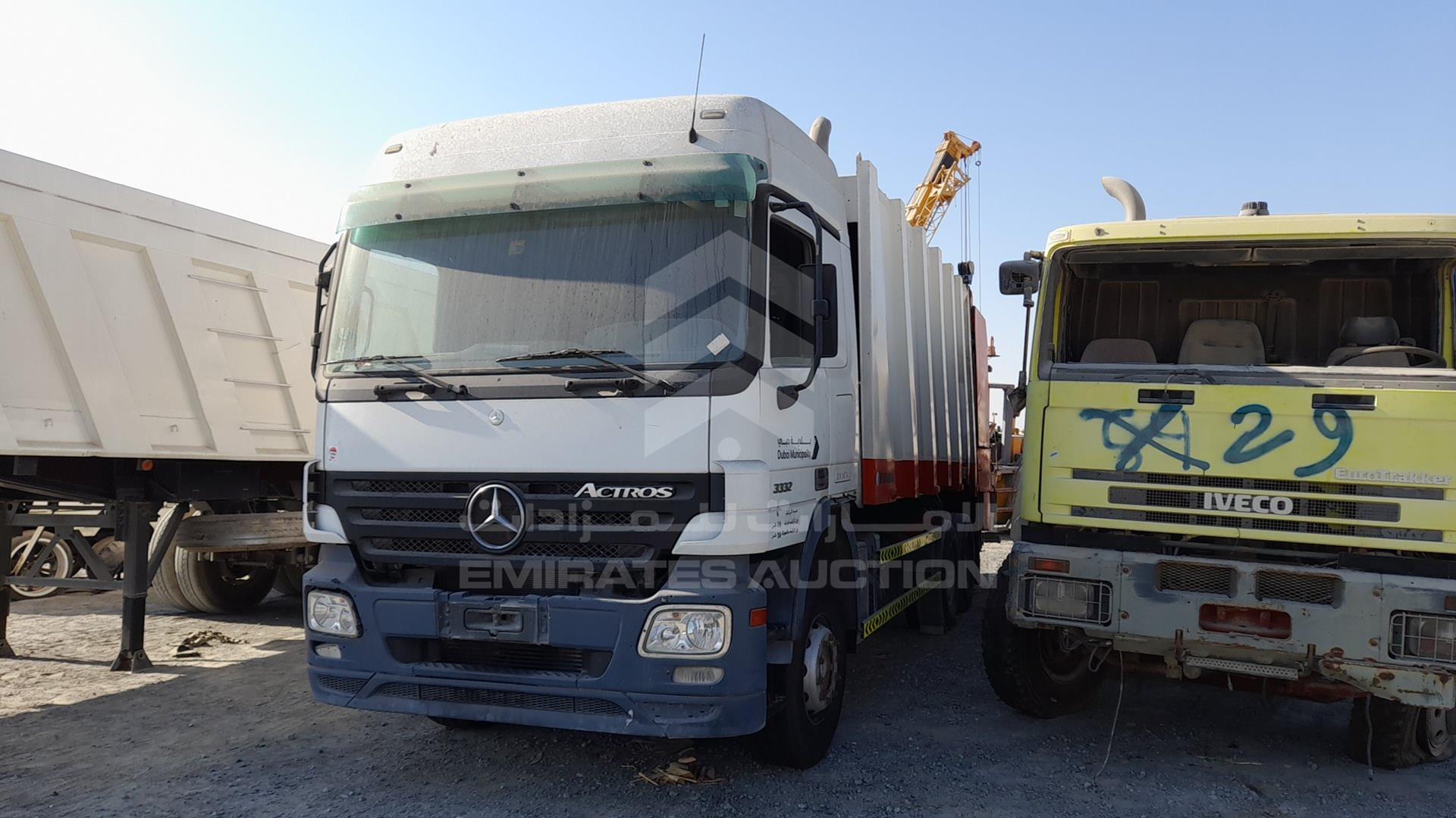 2008 MERCEDES ACTROS VIN: WDAKHCAA18L280325