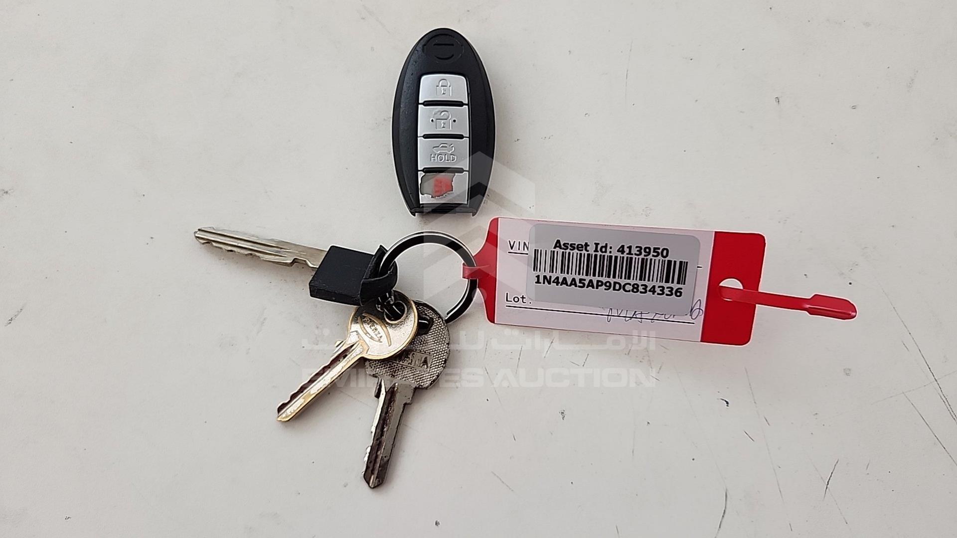 2013 NISSAN MAXIMA VIN: 1N4AA5AP9DC834336