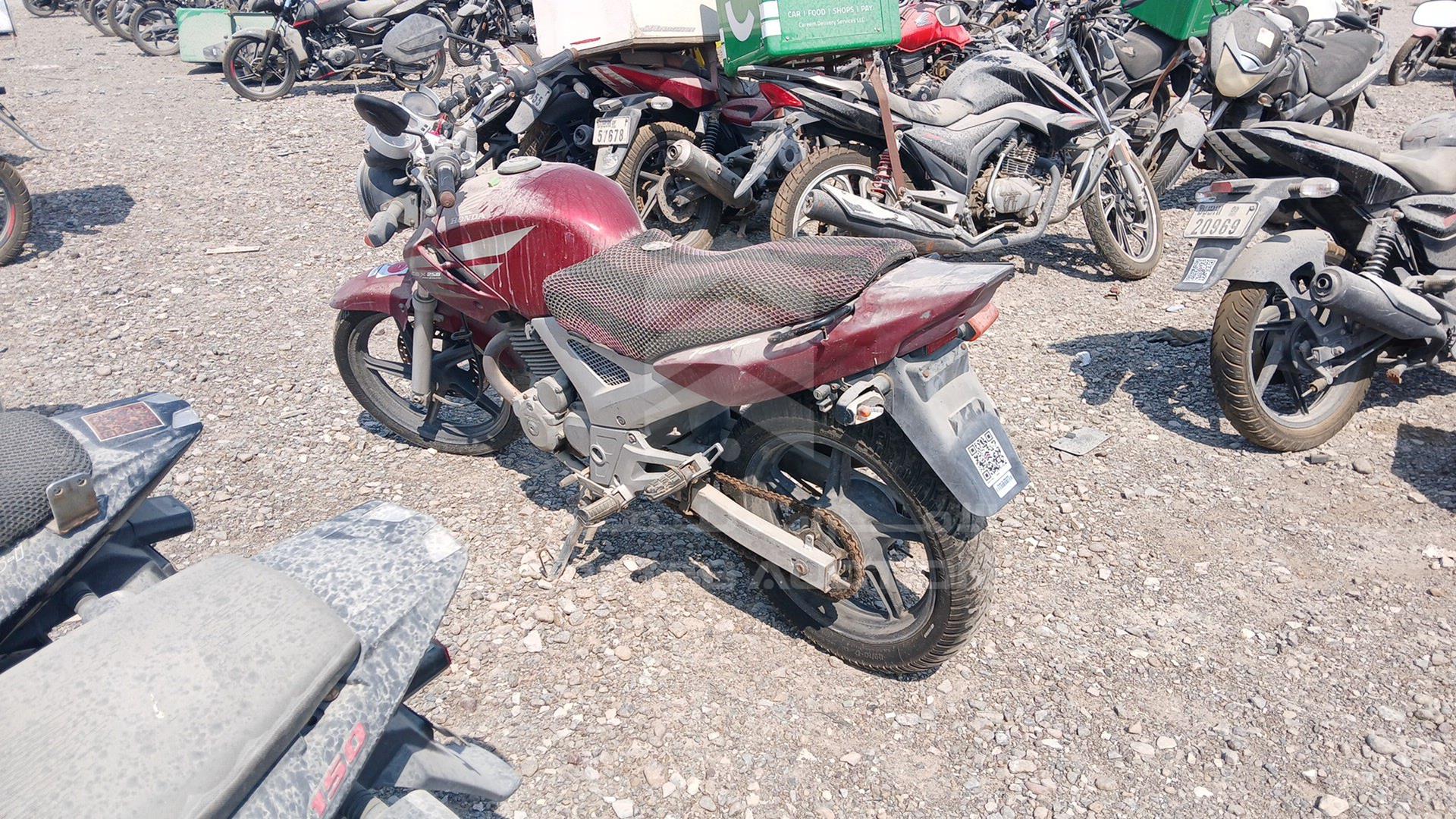 2006 HONDA CBX 250 TWISTER VIN: 9C2MC35007R300196