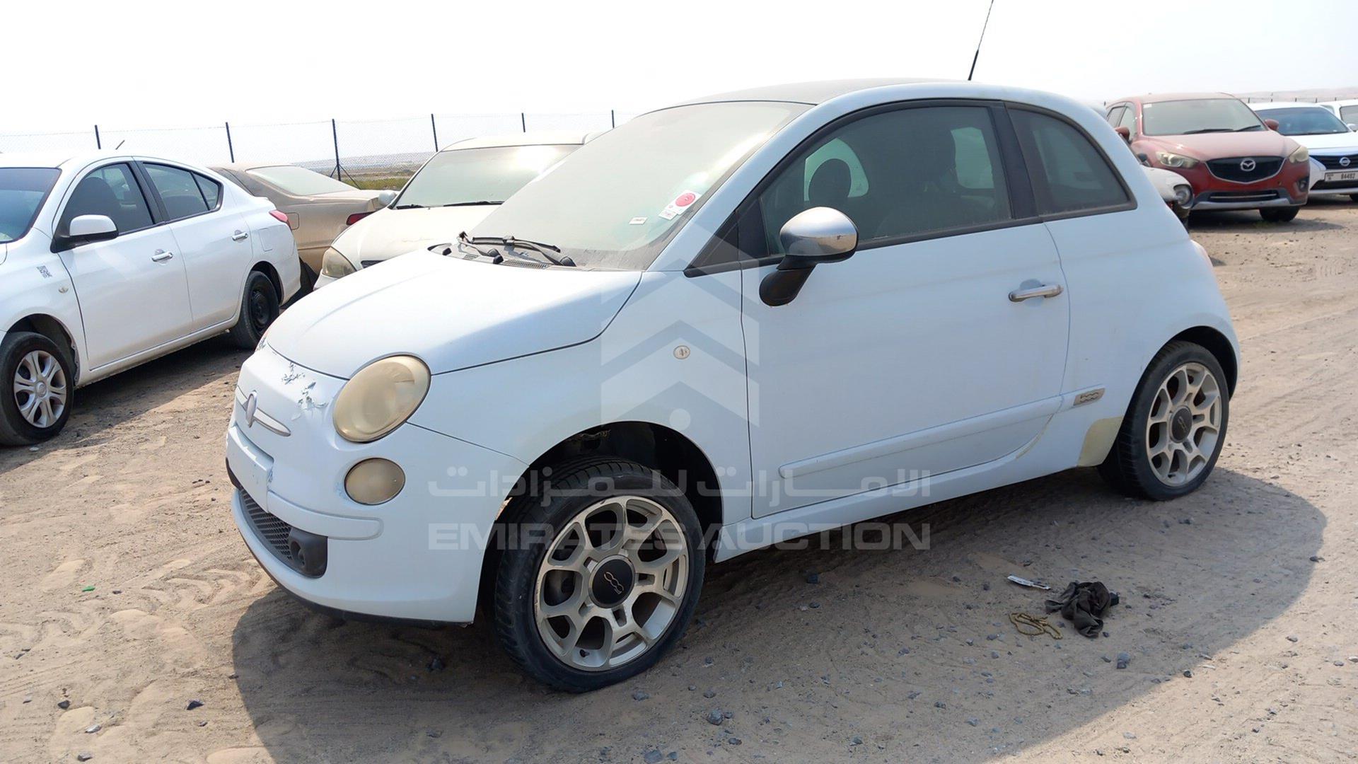 2011 FIAT 500 VIN: ZFAHA3280B0550491