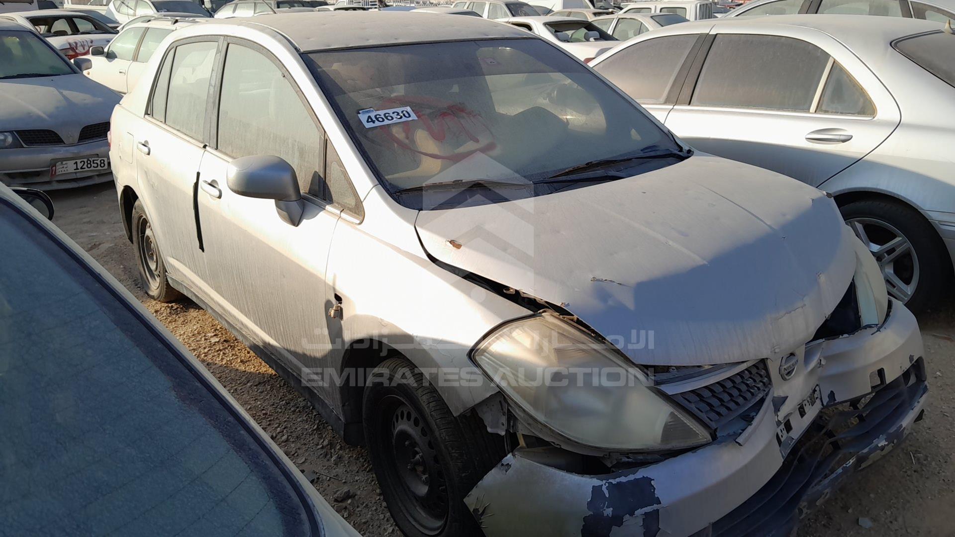 2008 NISSAN TIIDA VIN: JN1CC11C88T016009