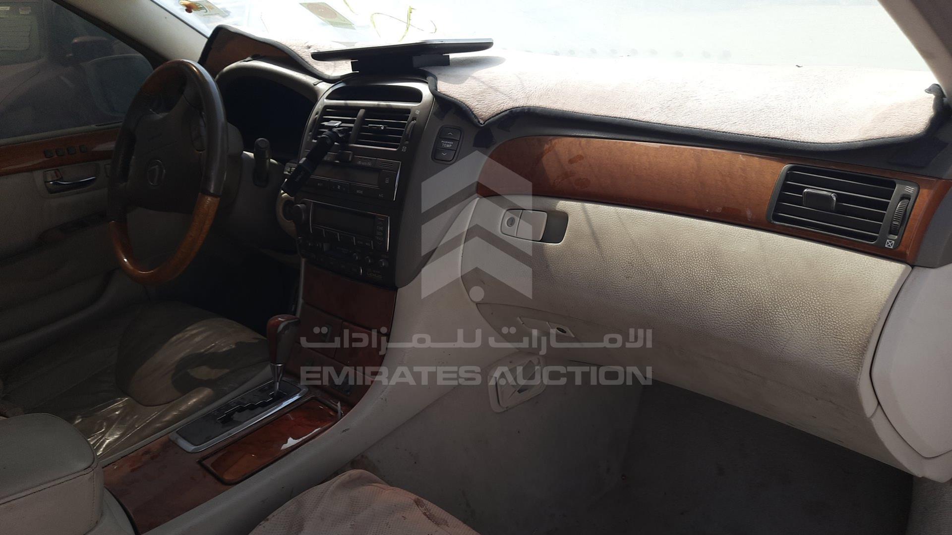 2001 LEXUS LS 430 VIN: JTHBN30F510041787