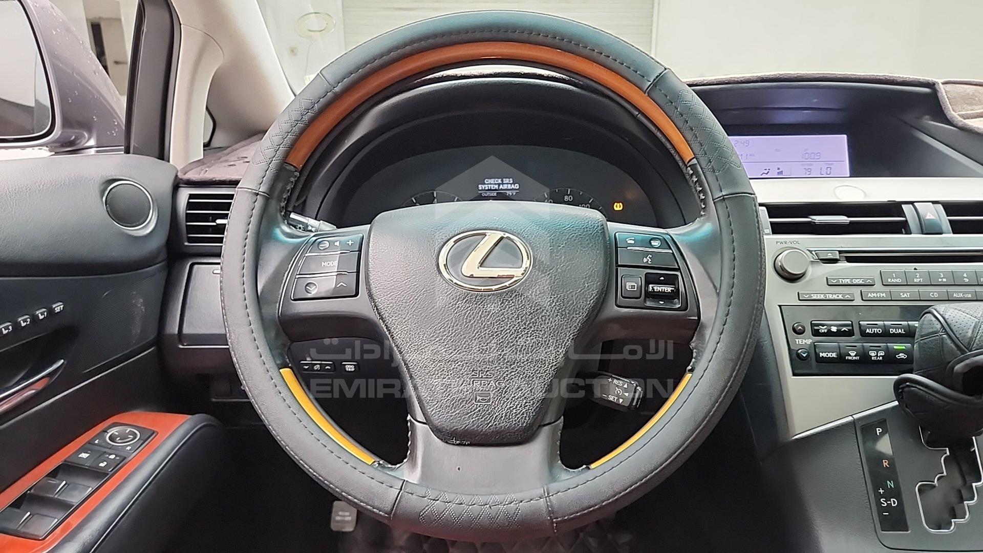 2012 LEXUS RX 350 VIN: 2T2BK1BAXCC140951