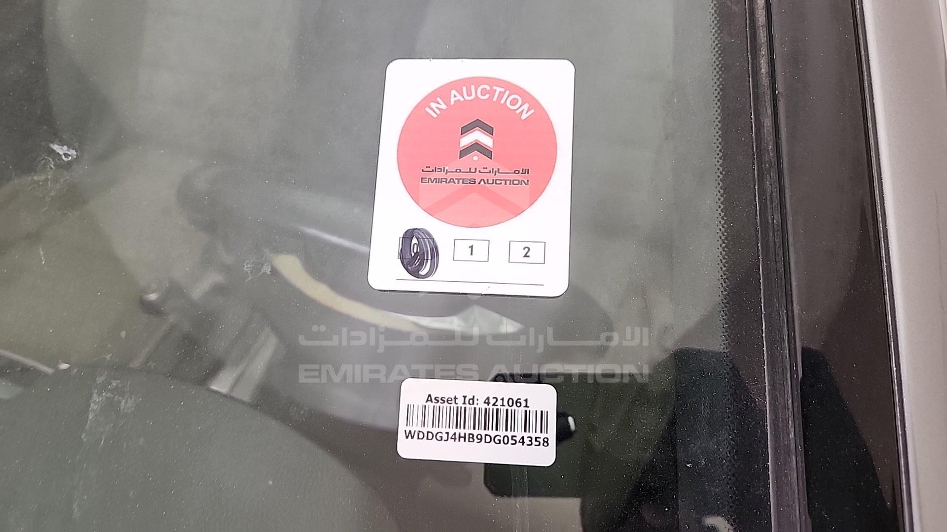 2013 MERCEDES C 250 VIN: WDDGJ4HB9DG054358