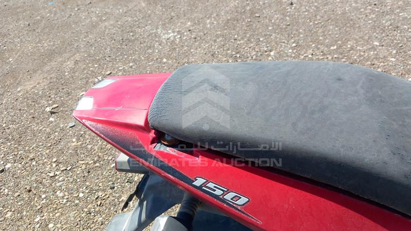 MD2A11CZ5EWJ43249 Auction: EmiratesAuction Lot: 406797 MD2A11CZ5EWJ43249 Bajaj 150 CC 2015 RED Photo 16