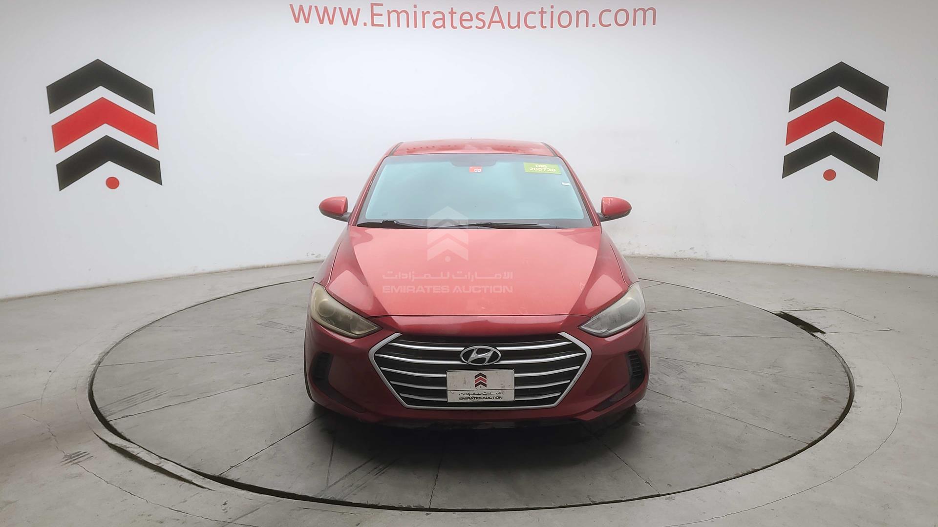 2017 HYUNDAI ELANTRA VIN: KMHD84LFXHU062300