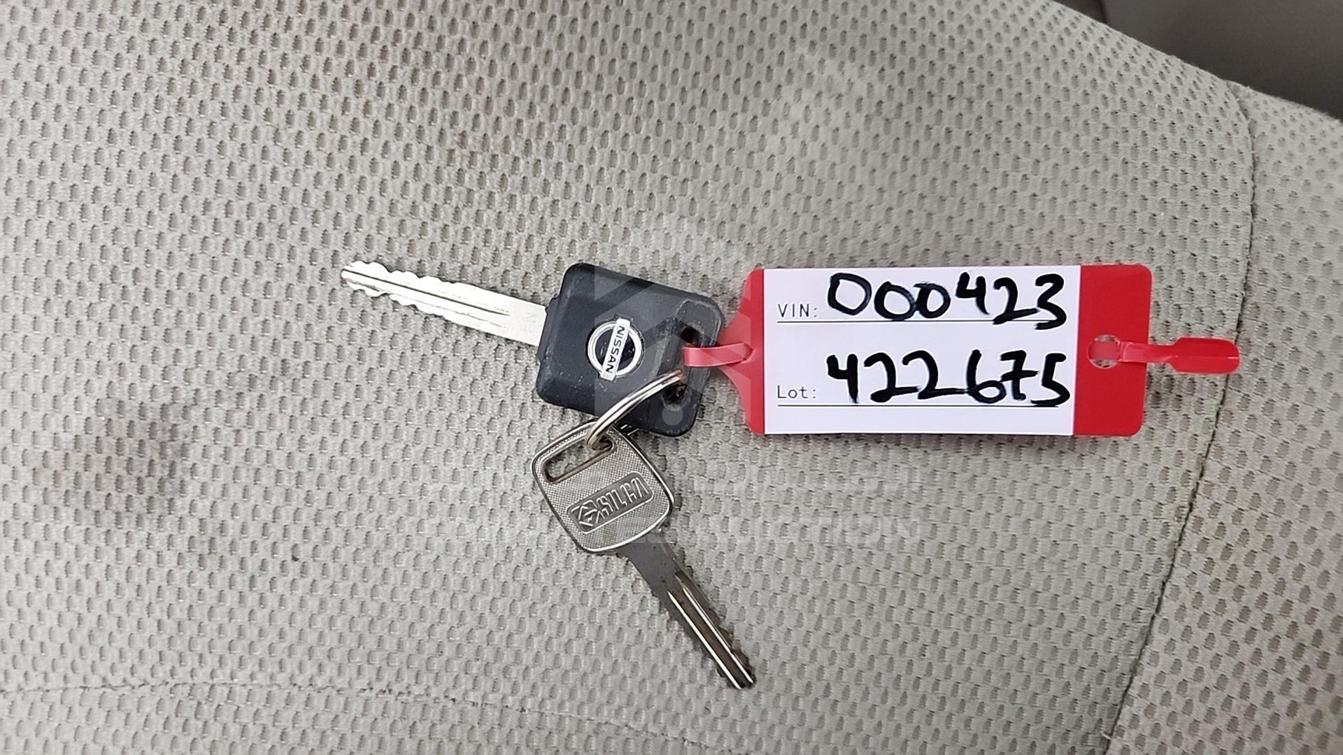 2014 NISSAN TIIDA VIN: MNTAC2C96E6000423