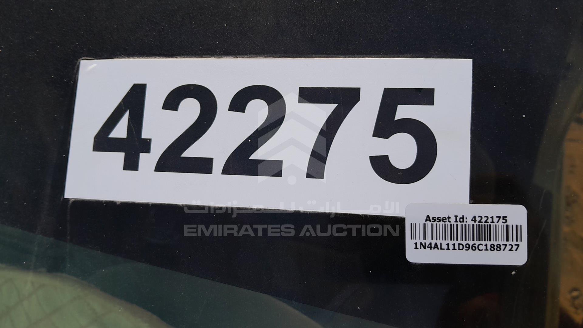 2006 NISSAN ALTIMA VIN: 1N4AL11D96C188727