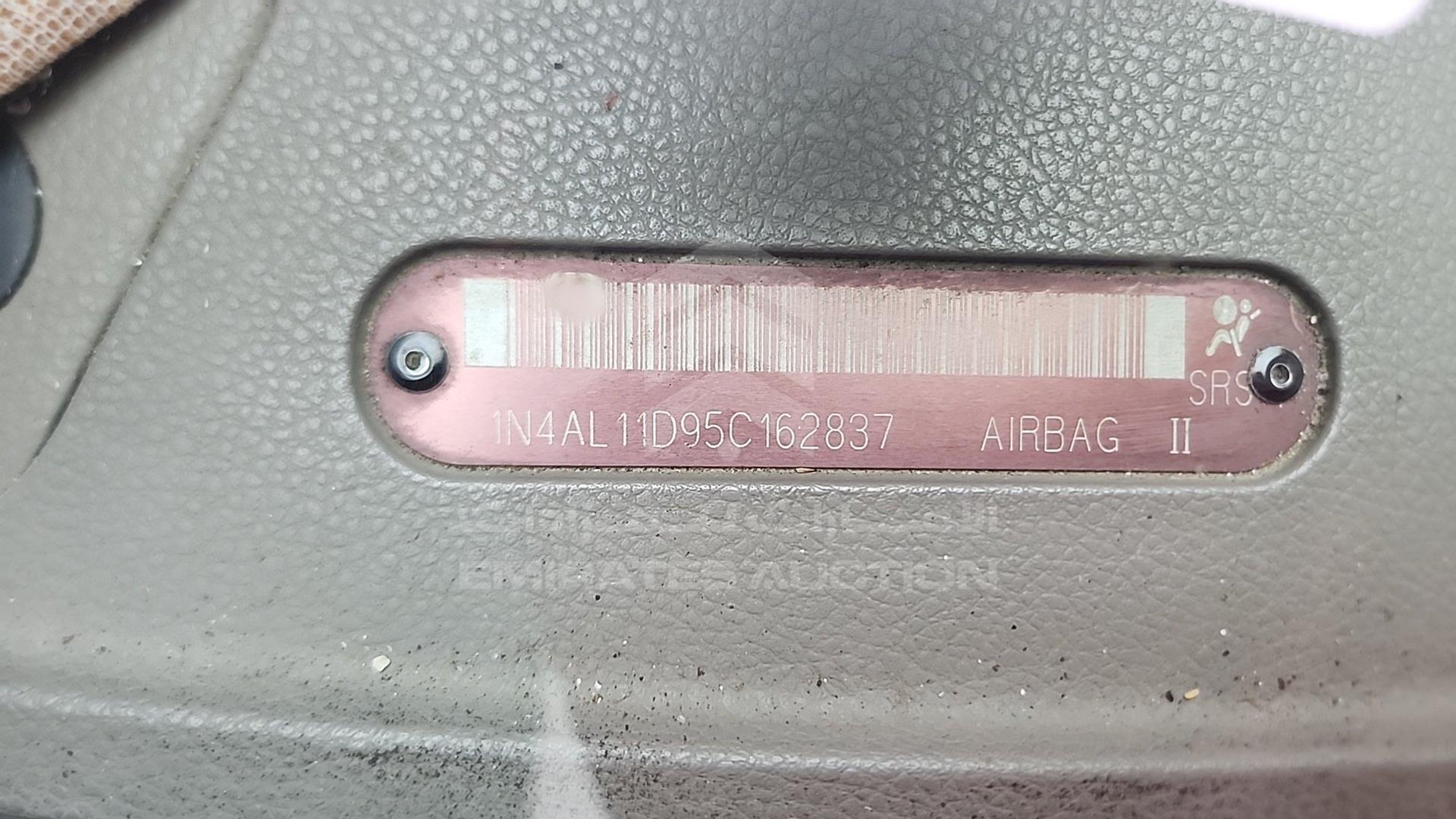 2005 NISSAN ALTIMA VIN: 1N4AL11D95C162837