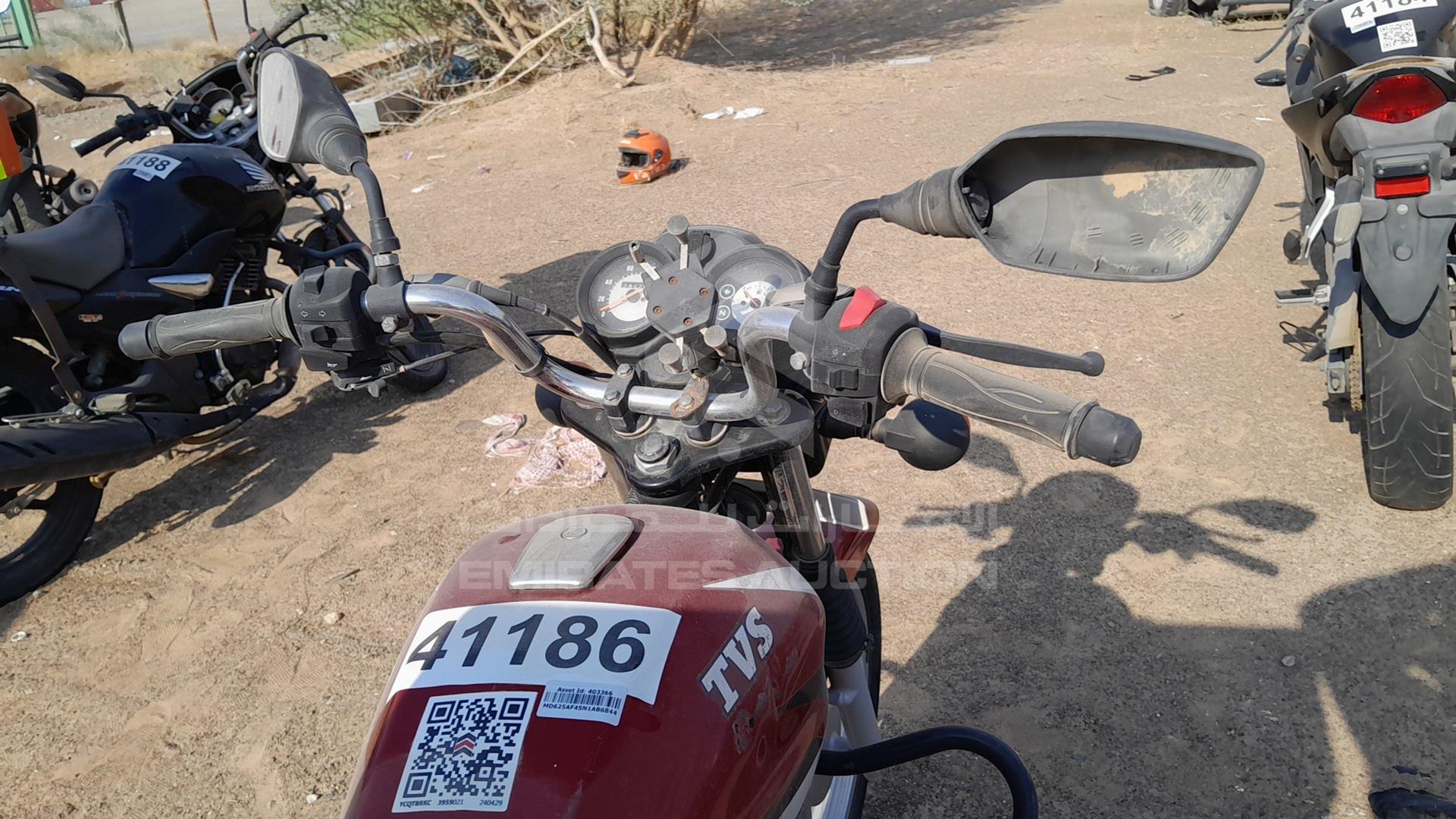 2022 TVS STAR HLX ES125 VIN: MD625AF45N1AB6844