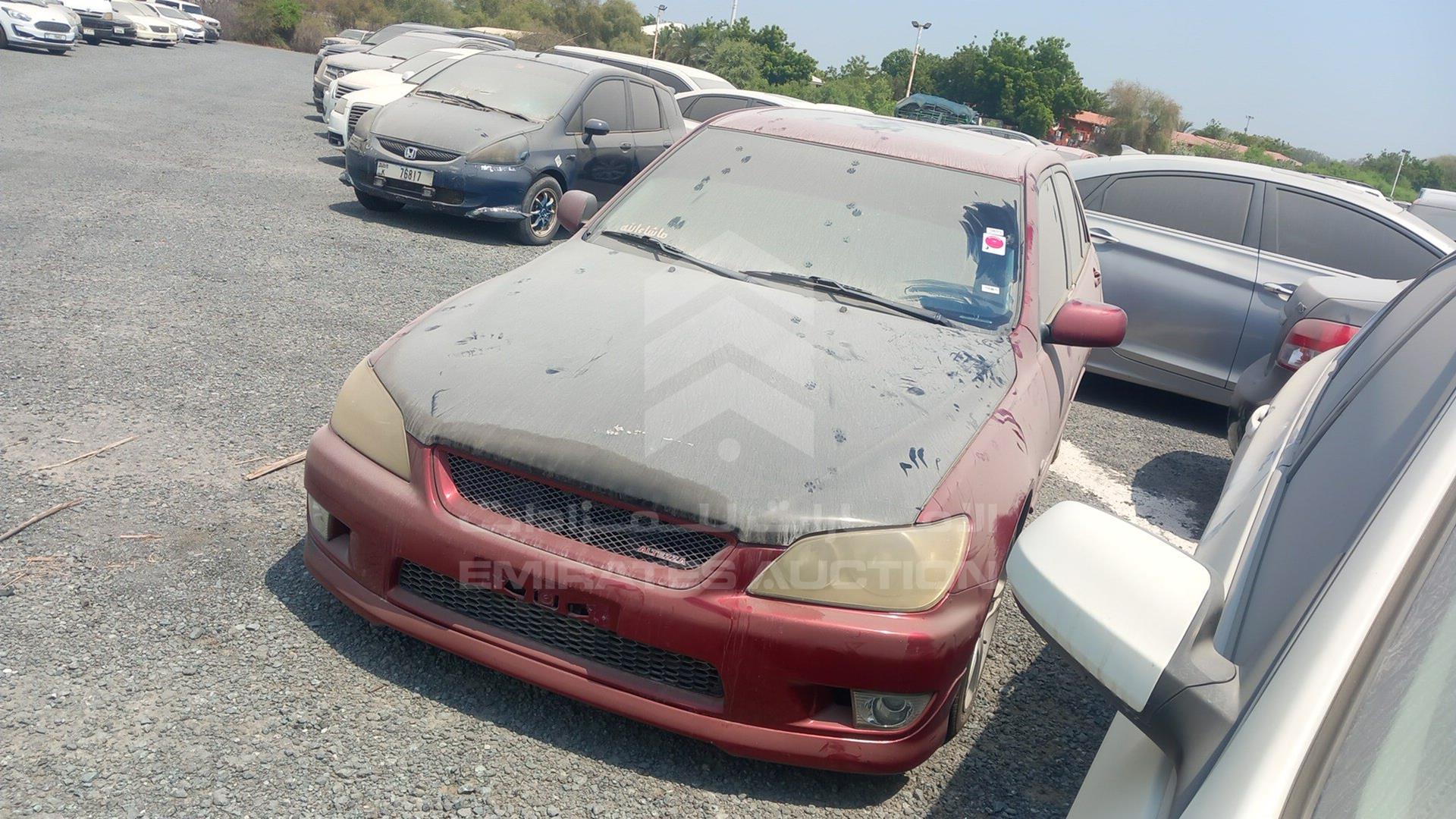 2001 LEXUS IS300 VIN: JTHBD182810031599