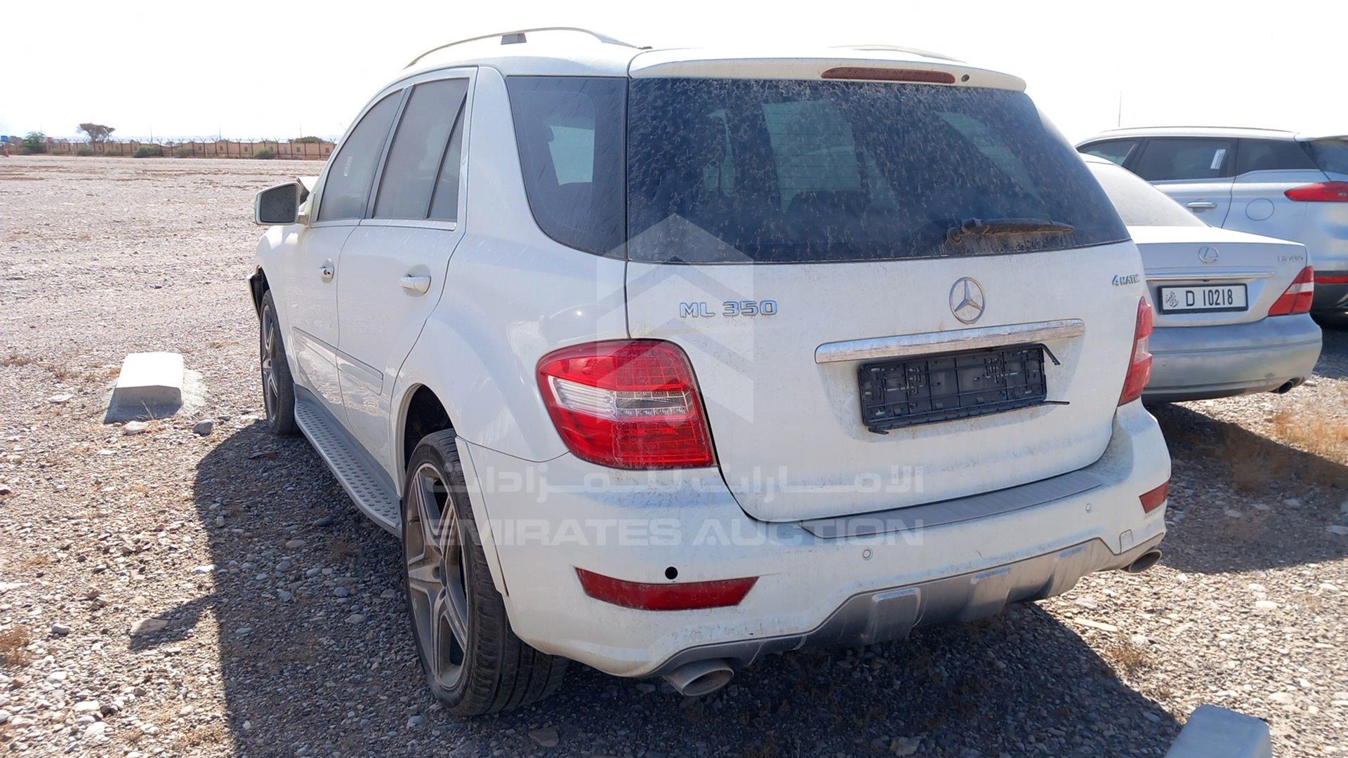 2011 MERCEDES ML350 VIN: WDCBB8GB9BA627537