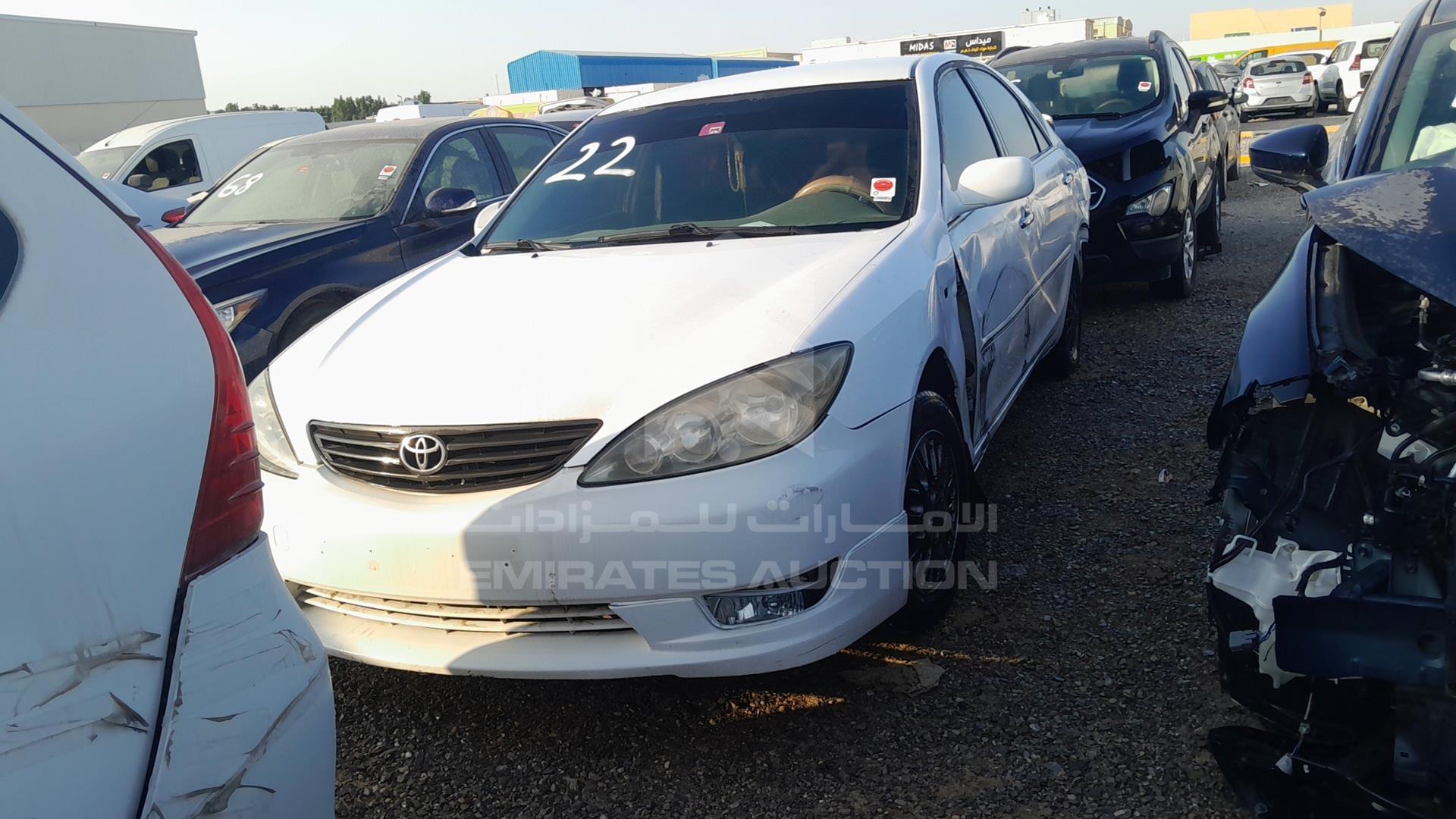 2005 TOYOTA CAMRY VIN: 6T1BE32K85X506054