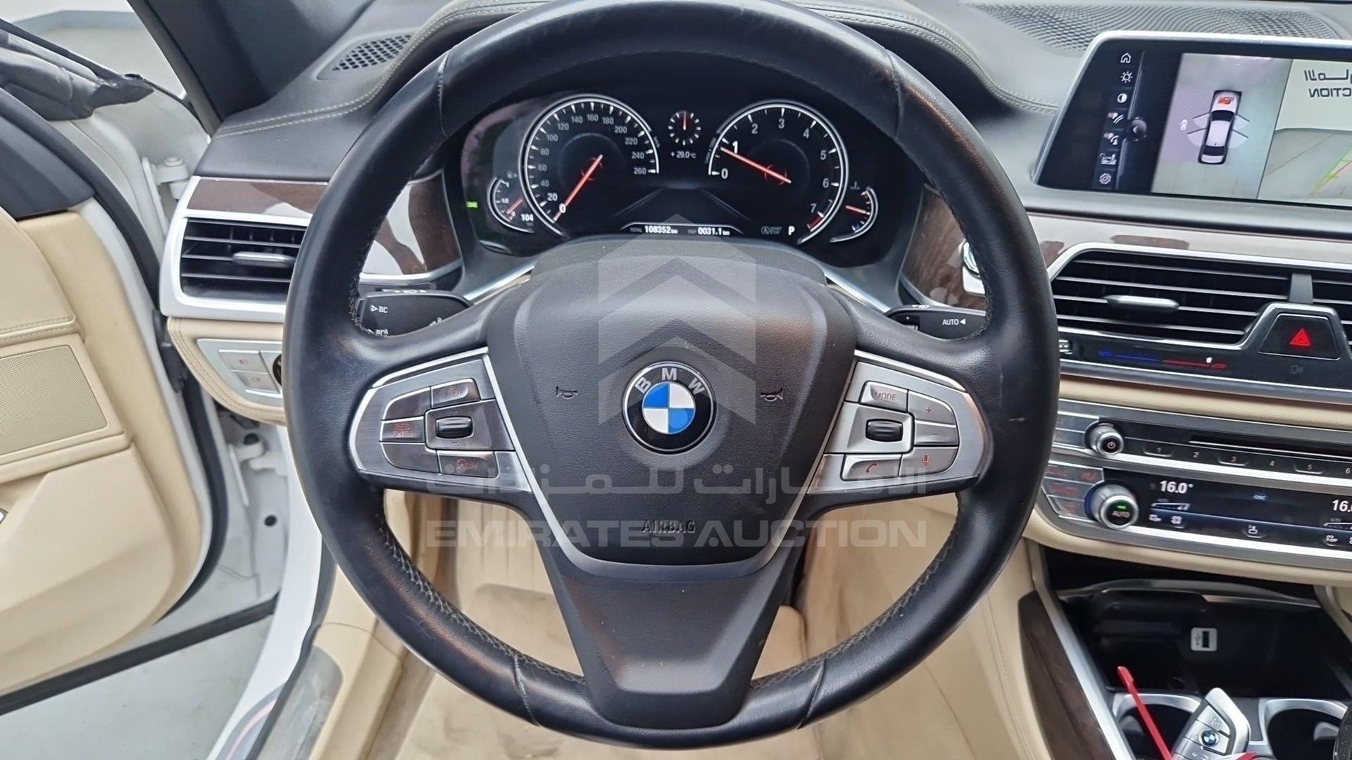 2016 BMW 740 LI VIN: WBA7E2107GG402235