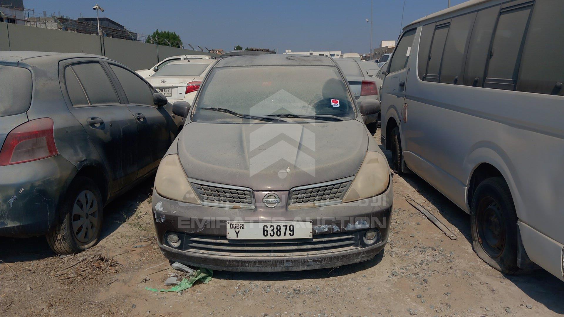 2008 NISSAN TIIDA VIN: JN1CC13C68T014790