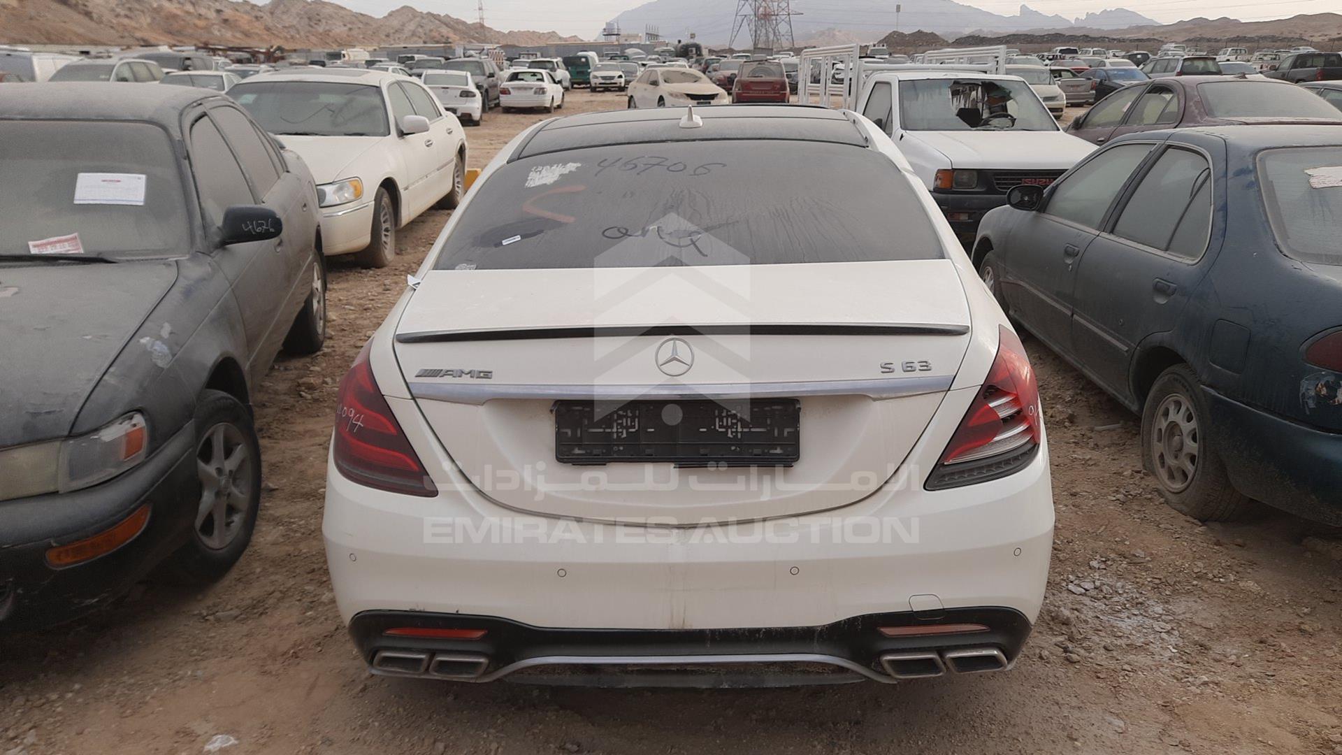 0 MERCEDES S 63 VIN: WDDUG8CB5FA188872