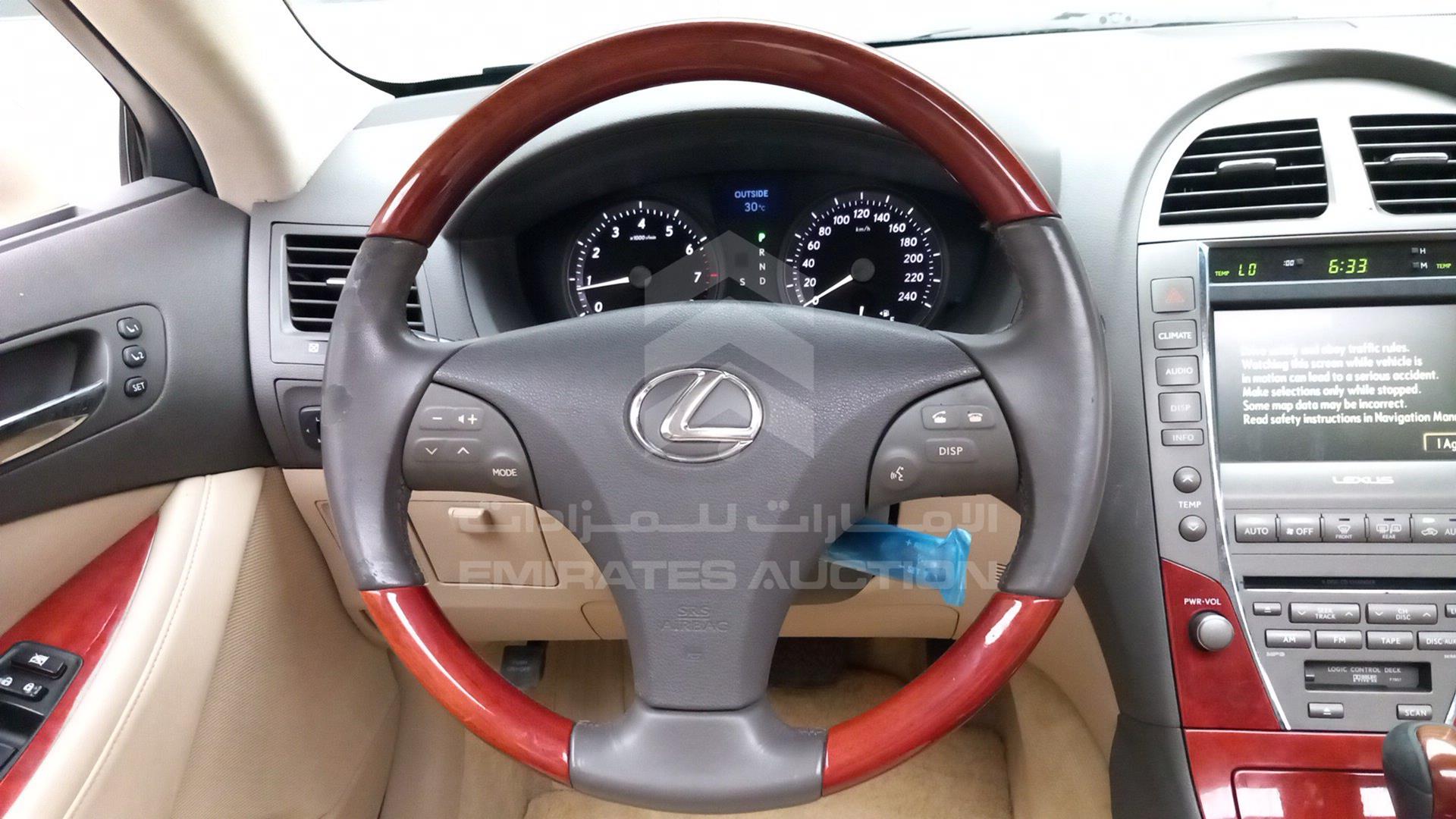 2007 LEXUS ES 350 VIN: JTHBJ46G872079318