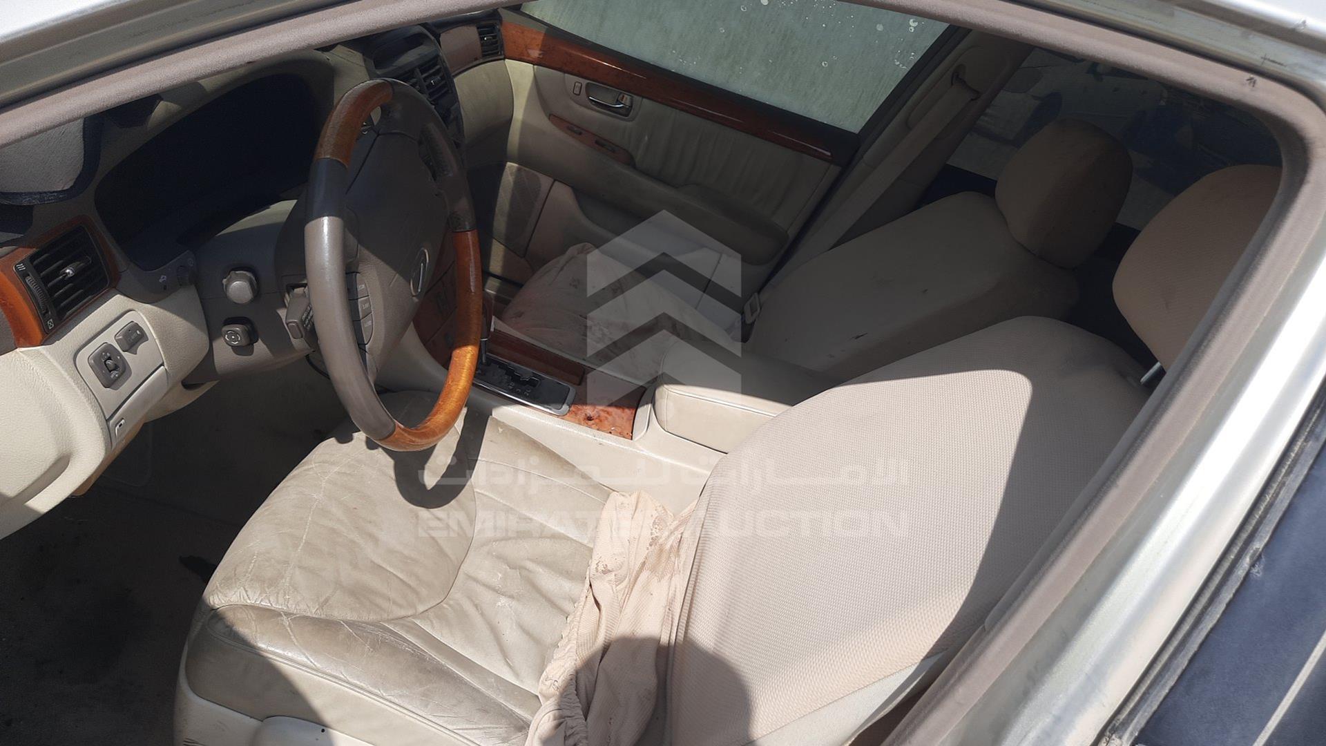 2001 LEXUS LS 430 VIN: JTHBN30F510041787