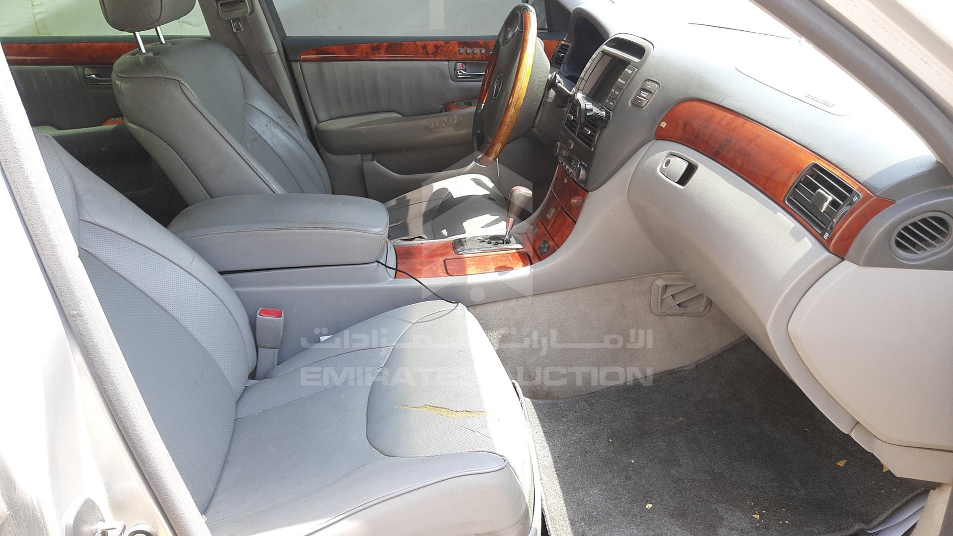 2005 LEXUS LS 430 VIN: JTHBN36F055023858