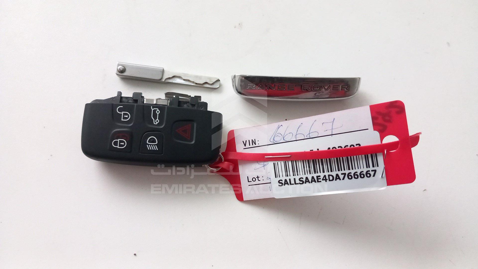 2013 RANGE ROVER SPORT VIN: SALLSAAE4DA766667
